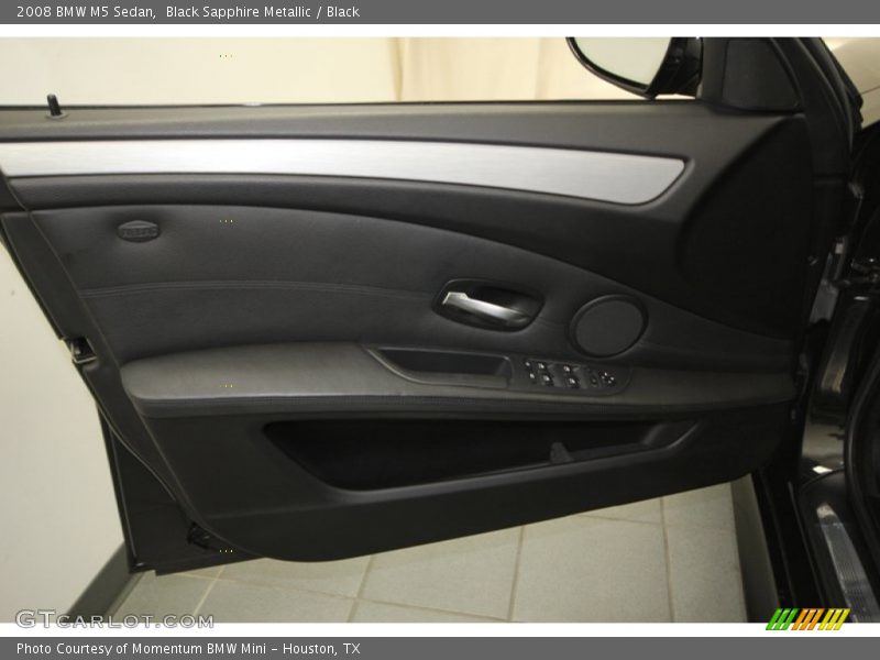 Black Sapphire Metallic / Black 2008 BMW M5 Sedan