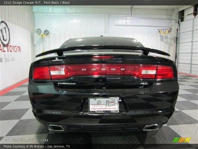 Pitch Black / Black 2012 Dodge Charger R/T