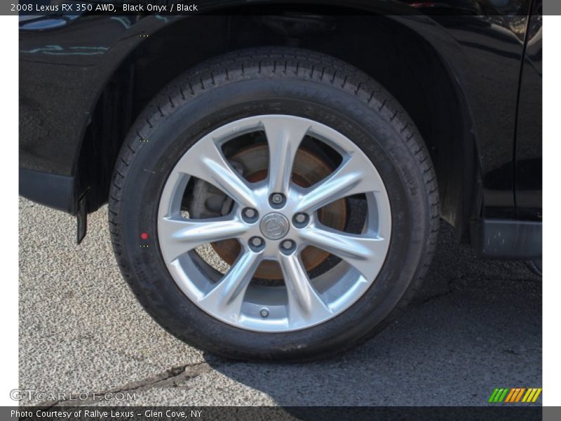 Black Onyx / Black 2008 Lexus RX 350 AWD