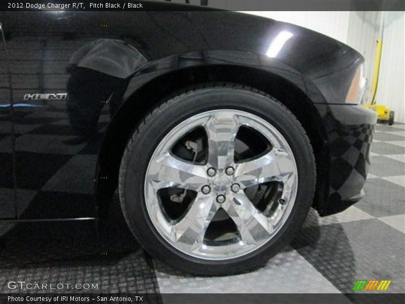 Pitch Black / Black 2012 Dodge Charger R/T