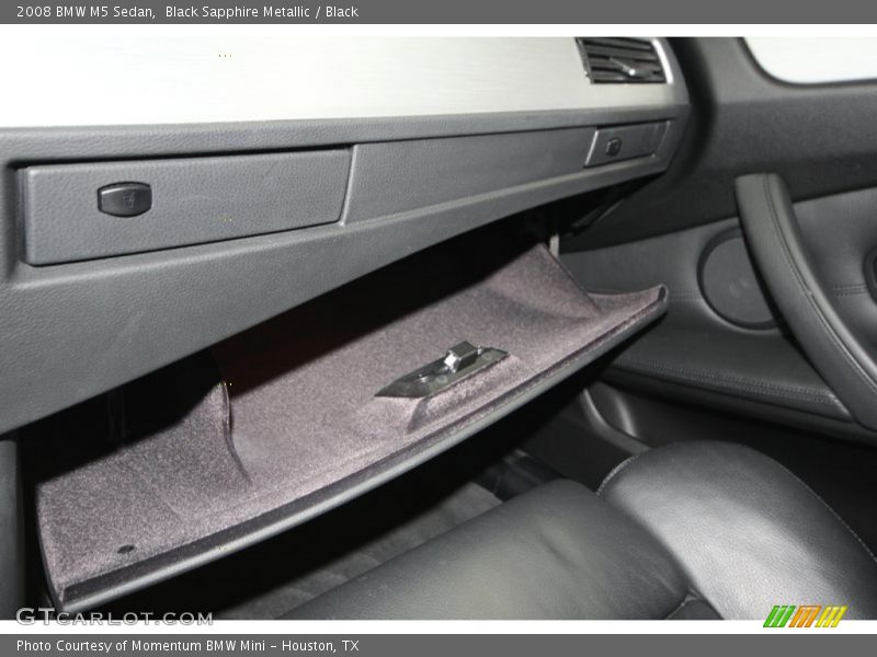 Black Sapphire Metallic / Black 2008 BMW M5 Sedan