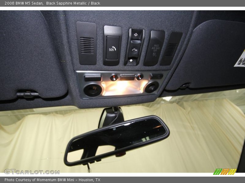 Black Sapphire Metallic / Black 2008 BMW M5 Sedan