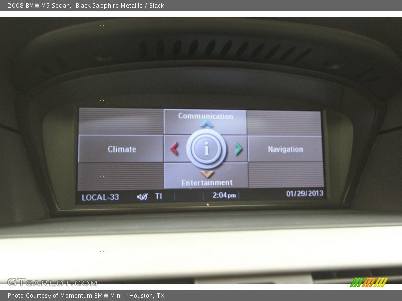 Black Sapphire Metallic / Black 2008 BMW M5 Sedan