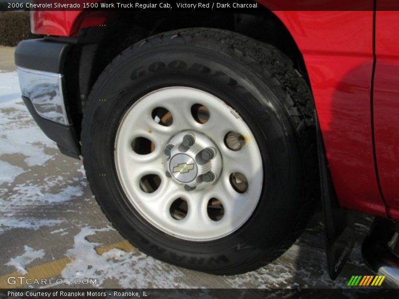 Victory Red / Dark Charcoal 2006 Chevrolet Silverado 1500 Work Truck Regular Cab