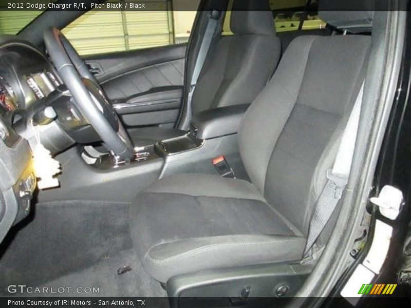 Pitch Black / Black 2012 Dodge Charger R/T