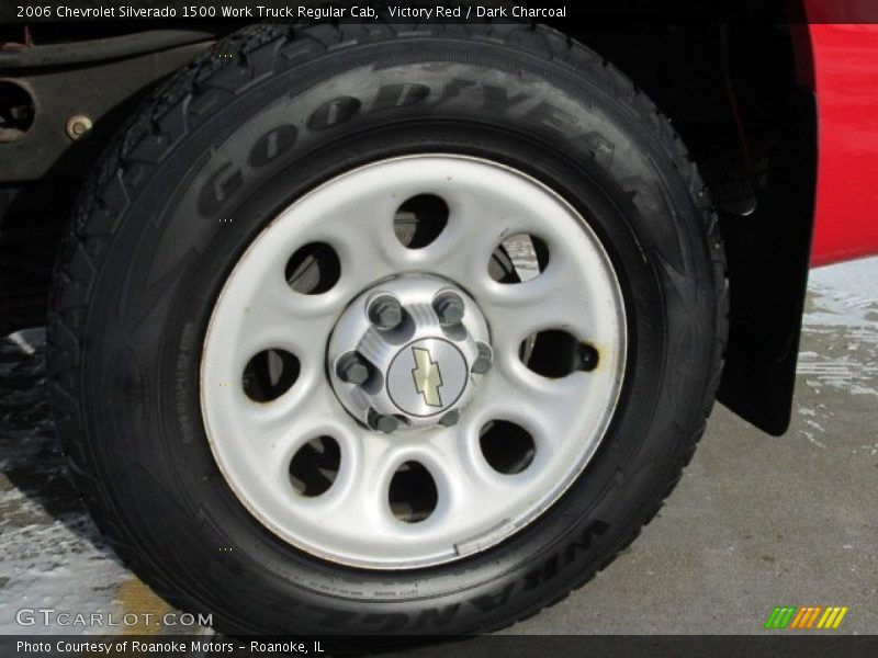 Victory Red / Dark Charcoal 2006 Chevrolet Silverado 1500 Work Truck Regular Cab