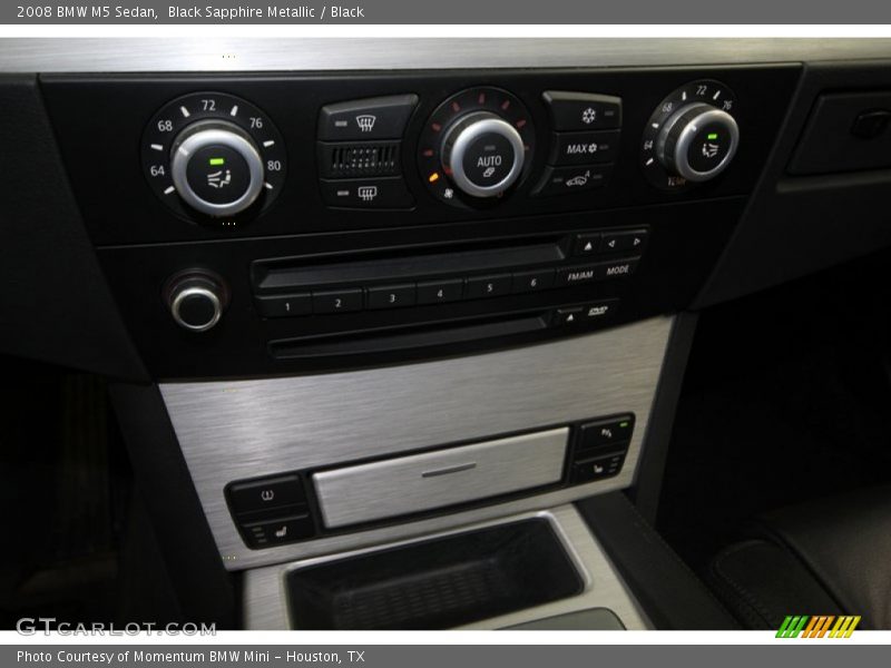 Black Sapphire Metallic / Black 2008 BMW M5 Sedan