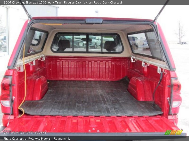 Victory Red / Dark Charcoal 2006 Chevrolet Silverado 1500 Work Truck Regular Cab