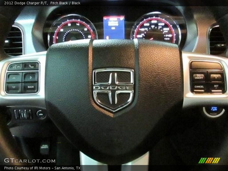 Pitch Black / Black 2012 Dodge Charger R/T