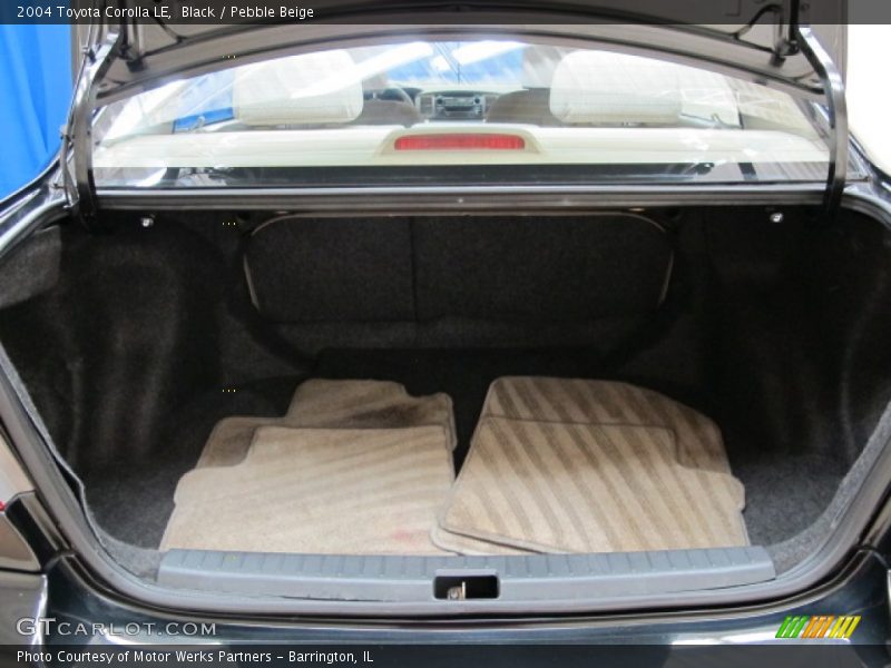 Black / Pebble Beige 2004 Toyota Corolla LE