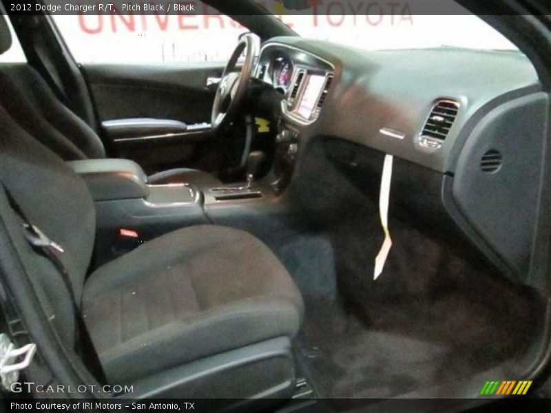 Pitch Black / Black 2012 Dodge Charger R/T