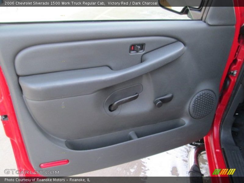 Victory Red / Dark Charcoal 2006 Chevrolet Silverado 1500 Work Truck Regular Cab
