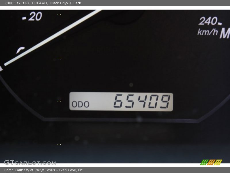 Black Onyx / Black 2008 Lexus RX 350 AWD