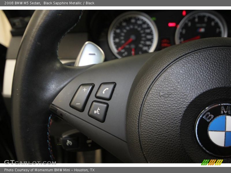 Controls of 2008 M5 Sedan