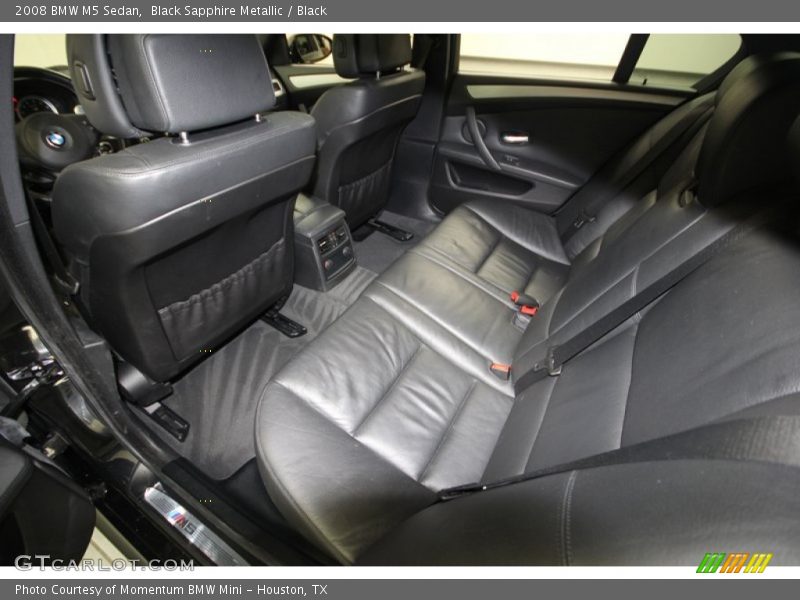 Black Sapphire Metallic / Black 2008 BMW M5 Sedan
