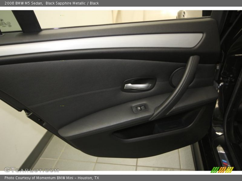 Black Sapphire Metallic / Black 2008 BMW M5 Sedan