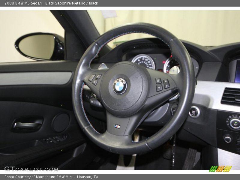 Black Sapphire Metallic / Black 2008 BMW M5 Sedan
