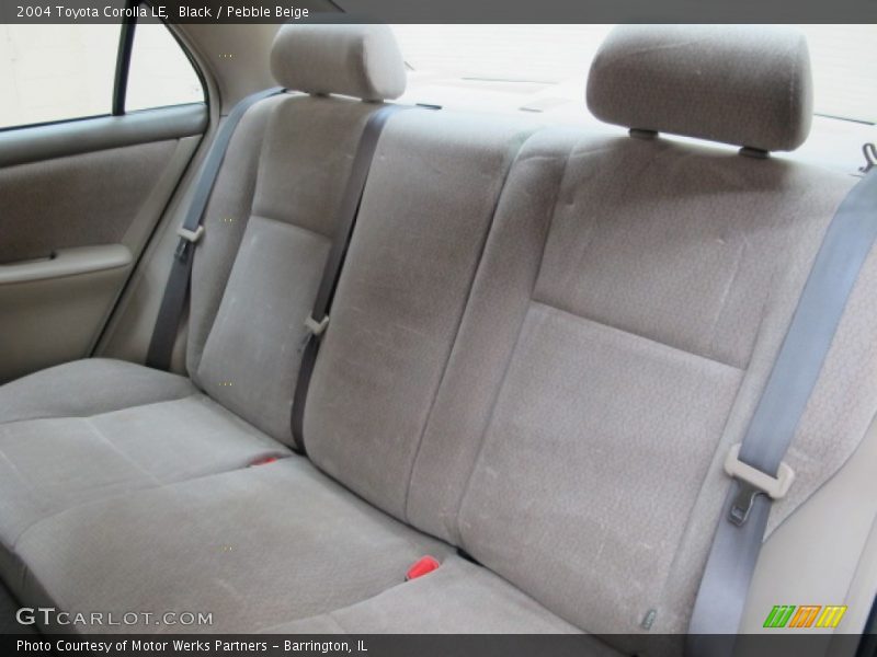 Black / Pebble Beige 2004 Toyota Corolla LE