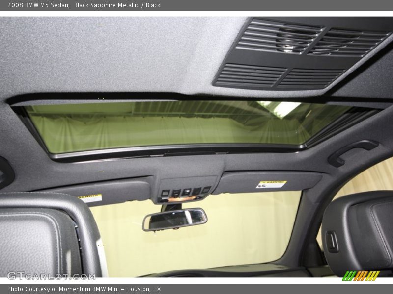 Black Sapphire Metallic / Black 2008 BMW M5 Sedan
