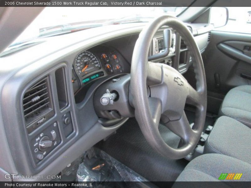 Victory Red / Dark Charcoal 2006 Chevrolet Silverado 1500 Work Truck Regular Cab