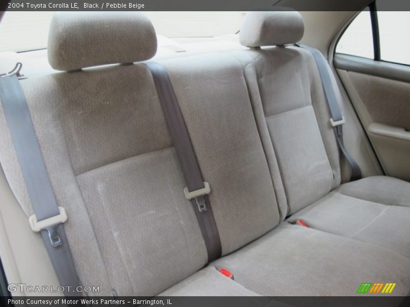 Black / Pebble Beige 2004 Toyota Corolla LE