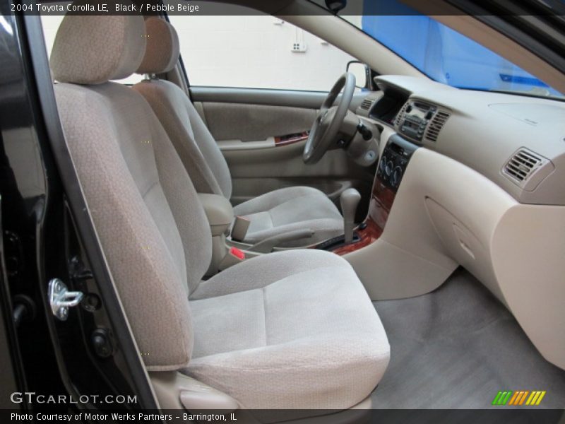 Black / Pebble Beige 2004 Toyota Corolla LE