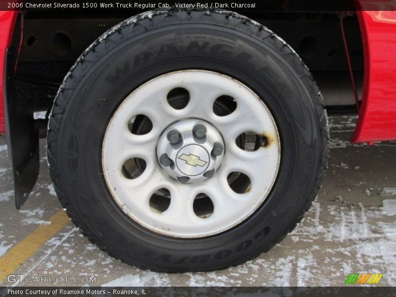 Victory Red / Dark Charcoal 2006 Chevrolet Silverado 1500 Work Truck Regular Cab