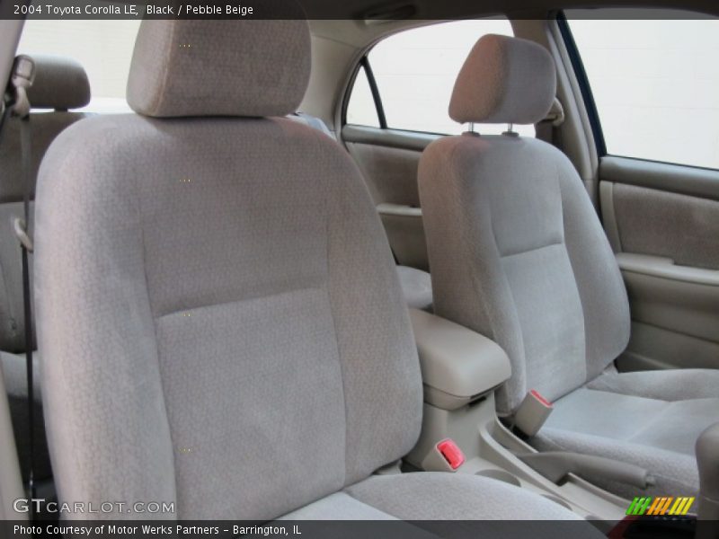 Black / Pebble Beige 2004 Toyota Corolla LE