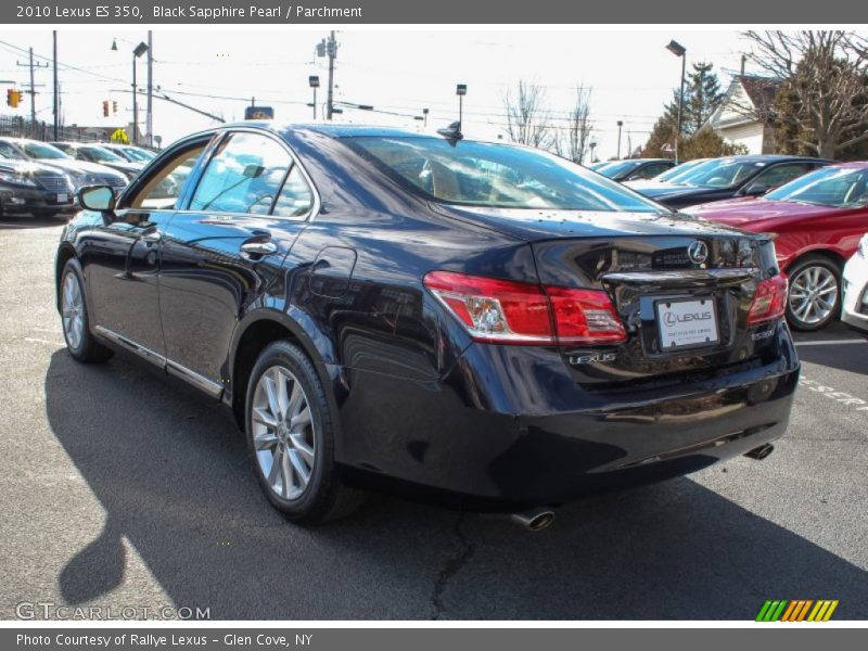 Black Sapphire Pearl / Parchment 2010 Lexus ES 350