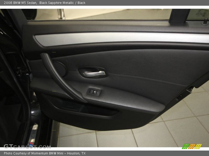 Black Sapphire Metallic / Black 2008 BMW M5 Sedan
