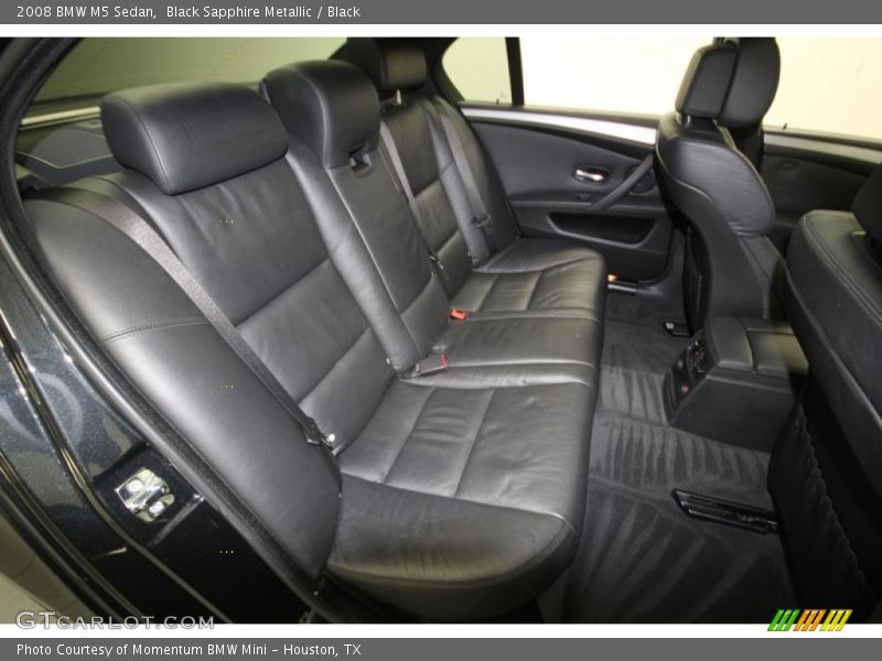 Black Sapphire Metallic / Black 2008 BMW M5 Sedan