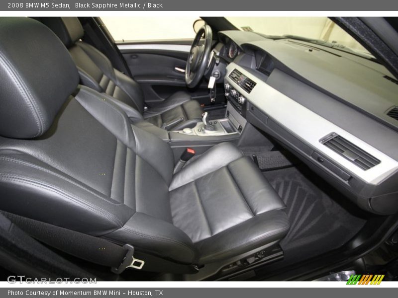 Black Sapphire Metallic / Black 2008 BMW M5 Sedan