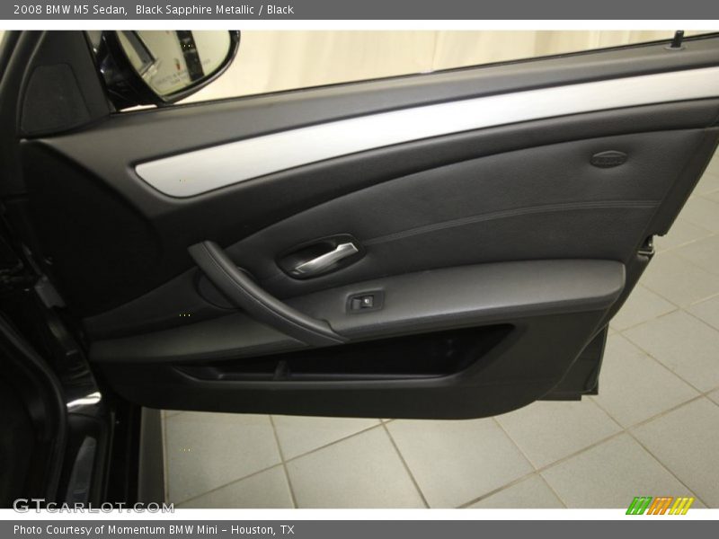 Black Sapphire Metallic / Black 2008 BMW M5 Sedan