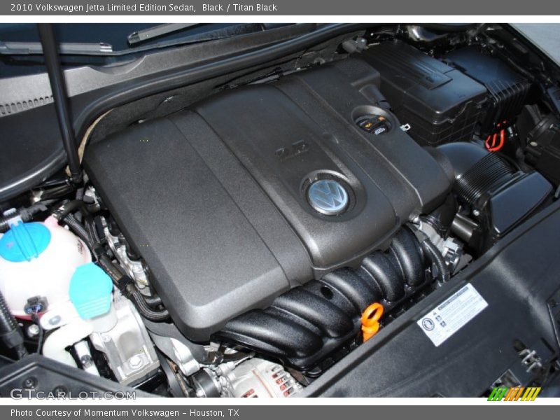  2010 Jetta Limited Edition Sedan Engine - 2.5 Liter DOHC 20-Valve 5 Cylinder