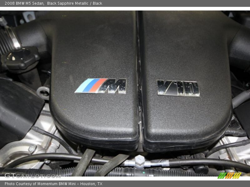 Black Sapphire Metallic / Black 2008 BMW M5 Sedan