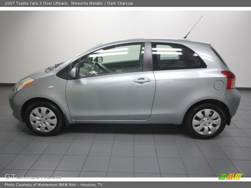 Meteorite Metallic / Dark Charcoal 2007 Toyota Yaris 3 Door Liftback