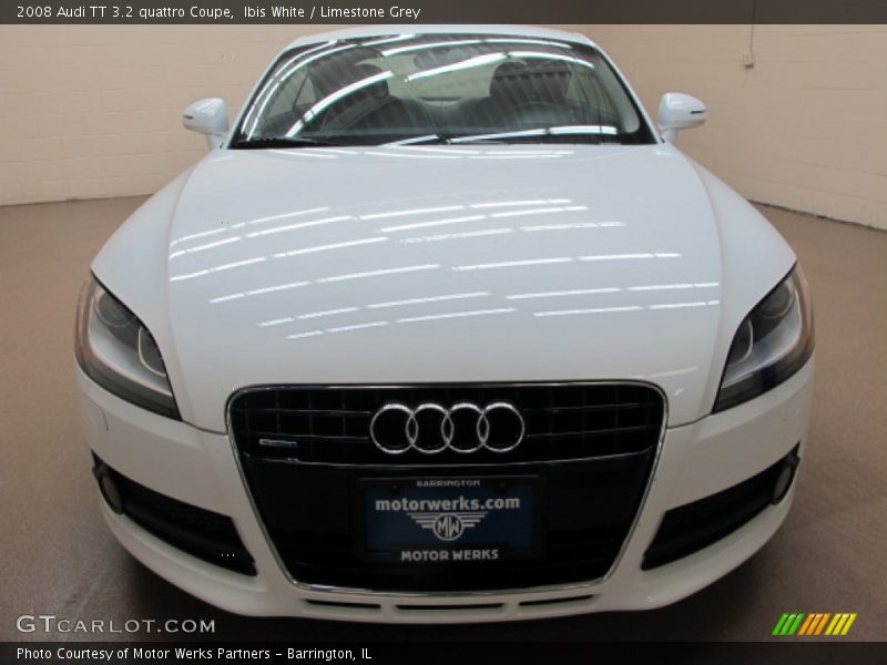 Ibis White / Limestone Grey 2008 Audi TT 3.2 quattro Coupe