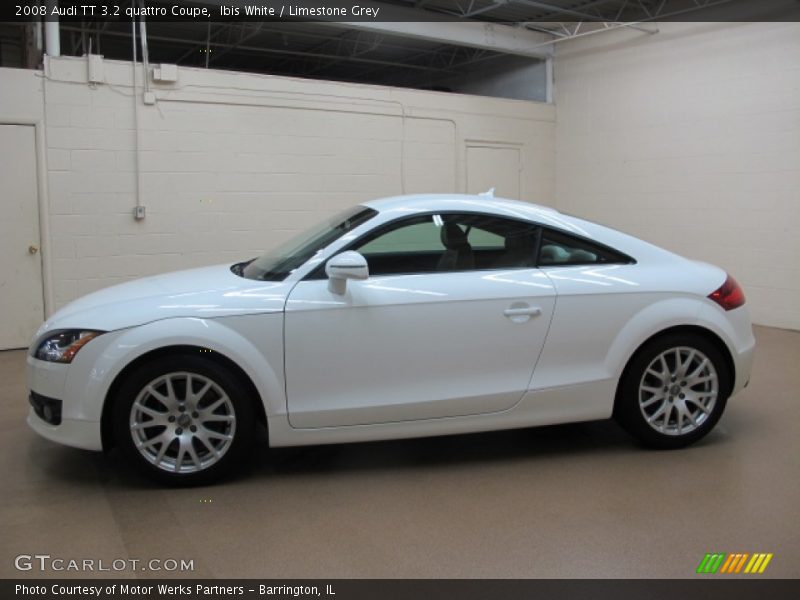  2008 TT 3.2 quattro Coupe Ibis White