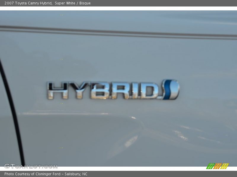 Super White / Bisque 2007 Toyota Camry Hybrid