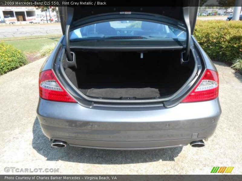 Flint Grey Metallic / Black 2009 Mercedes-Benz CLS 550