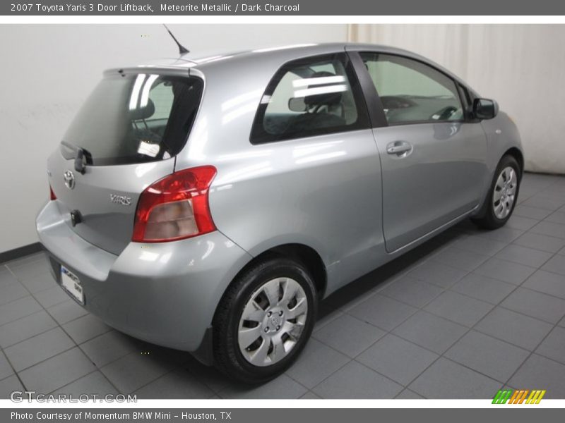 Meteorite Metallic / Dark Charcoal 2007 Toyota Yaris 3 Door Liftback