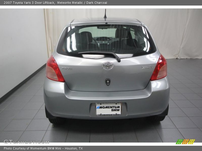Meteorite Metallic / Dark Charcoal 2007 Toyota Yaris 3 Door Liftback