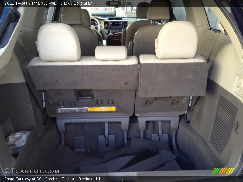 Black / Light Gray 2011 Toyota Sienna XLE AWD