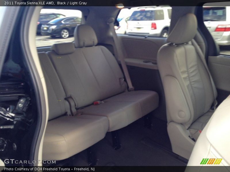 Black / Light Gray 2011 Toyota Sienna XLE AWD