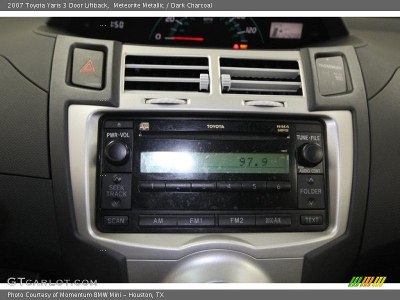 Meteorite Metallic / Dark Charcoal 2007 Toyota Yaris 3 Door Liftback