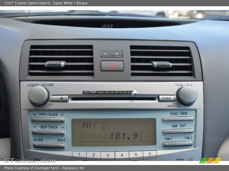 Super White / Bisque 2007 Toyota Camry Hybrid