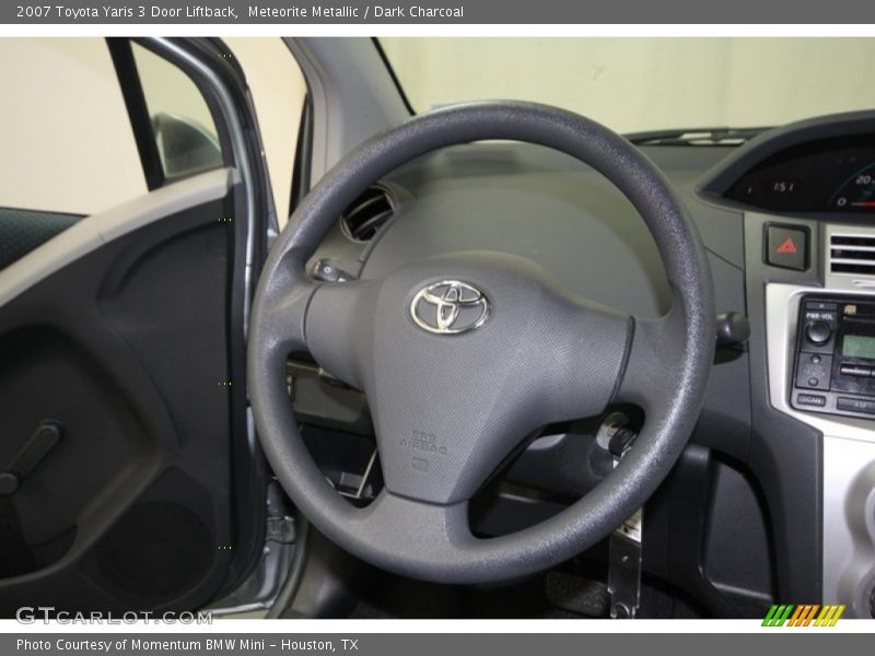 Meteorite Metallic / Dark Charcoal 2007 Toyota Yaris 3 Door Liftback