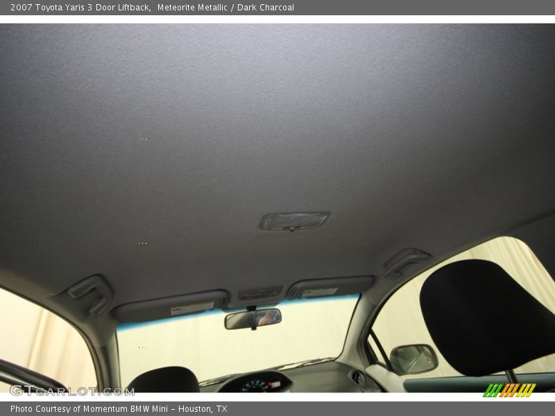 Meteorite Metallic / Dark Charcoal 2007 Toyota Yaris 3 Door Liftback