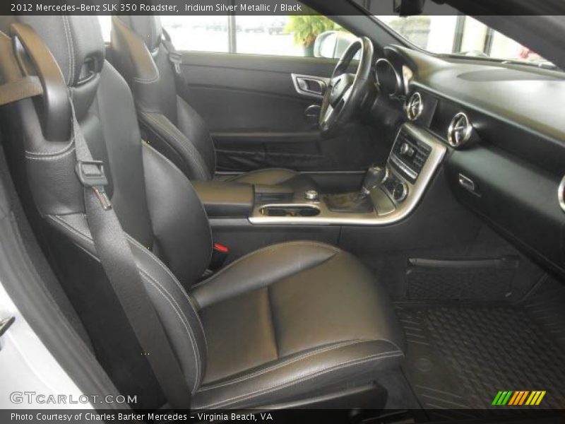 Iridium Silver Metallic / Black 2012 Mercedes-Benz SLK 350 Roadster