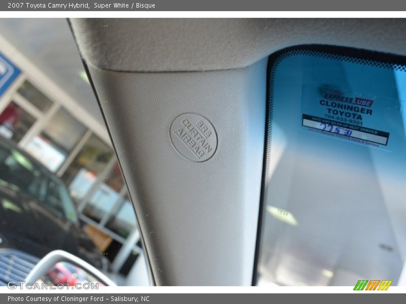 Super White / Bisque 2007 Toyota Camry Hybrid